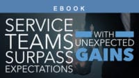 Service Teams Surpass Expectations With Unexpected Gains